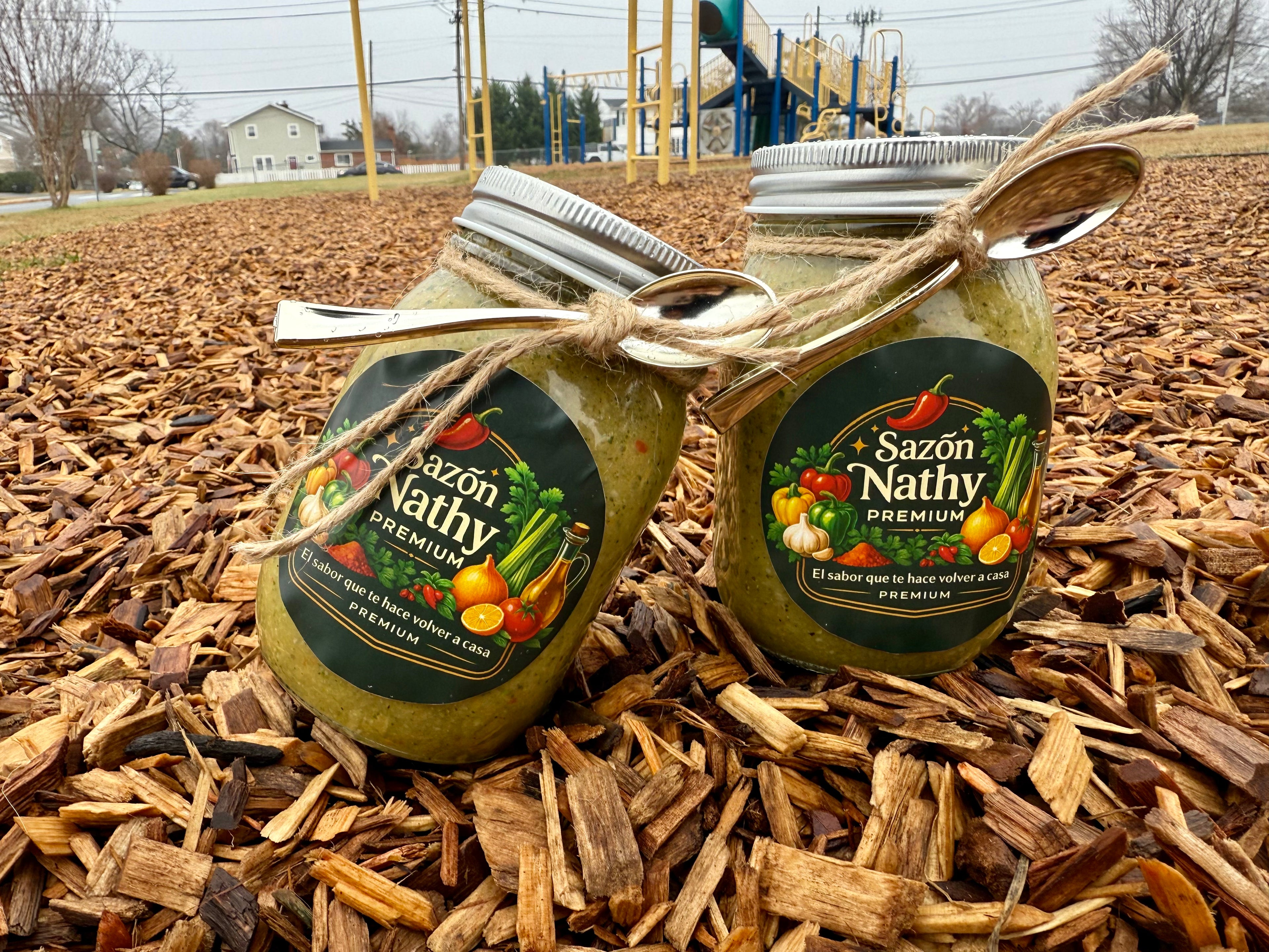 Sazón Nathy Premium – Organic Fresh Seasoning.